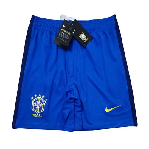 Pantalones Brasil Segunda Equipación 2020 Azul